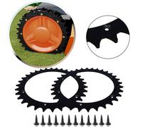 2 pièces de broche de tondeuse à gazon pour Worx Pour LANDROID Tonduse robot S/M Tondeuse 205x2,5mm WR165E WR167E Roue Antidérapant Pièces