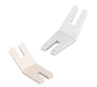 2 Pièces de Bulky Seam Jumper, Pied de Couture en Plastique pour Pulls à Couture Volumineuse Aide à la Couture Volumineuse pour Husqvarna Viking pour Denim Épais et Ourlets (Grand + Petit)