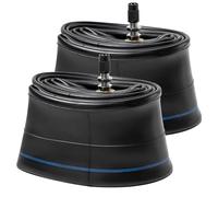 2 pièces de chambres à air 3.50/4.10-18 TR4 à valve droite en caoutchouc butyle robuste pour moto de trial et VTT compatibles avec 100/90-18 100/100-18 110/80-18 110/90-18 3.50/4.10-18 pour pneus