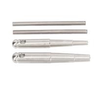 2 pièces de ec pour trompette avec manche, kit d’outils de réparation en laiton pour instruments de musique, adapté aux trombones, cors français et trompettes, ensemble de