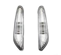 2 pièces de clignotants latéraux, paire de clignotants latéraux gauche et droit pour E46 E60 E61 E83, clignotant latéral avant (blanc) - SPORTARC