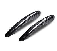 2 pièces de Coques de poignées de Porte extérieures en Fibre de Carbone véritable pour BMW et Mini Cooper F54 F55 F56 F57 F60 Autocollant de Style pour poignées de Porte extérieures de Voiture (A)