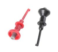 2 Pièces De Crochets De D'extension De Multimètres Miniatures Ensemble De Sondes Adaptées Multimètres Connexion À Ressort Sécurisée De Circuits Imprimés