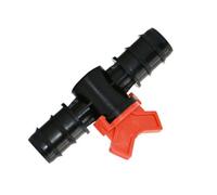 2 pièces de débit d'eau réglables Vannes de régulation Accessoires portables pour tuyaux de 8 mm et 10 mm Régulateur de débit quotidien décontracté