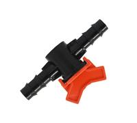 2 pièces de débit d'eau réglables Vannes de régulation Accessoires portables pour tuyaux de 8 mm et 10 mm Régulateur de débit quotidien décontracté