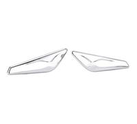 2 pièces de finition chromée pour garde-boue avant 51117338569, remplacement pour X3 X4 F25 F26 2013-2017