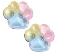 2 Pièces De Jouets Spongieux en Forme De Patte De Gros Chat | Squishy Patte | Mignon Doux Patte De Chat Squishy pour Le Soulagement du Stress Et La Relaxation | Jouets Portables Drôles
