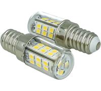 2 Pièces De Lampes À Led E14 Dc 12v 24v 4w Blanc Pour Cimetière Signalisation Lumineuse Camions Bateaux Photovoltaïques [Classe D'efficacité Énergétique A] (3000k)