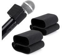 2 Pièces De Manchons Élastiques De Microphone À Main, Elastic Sleeve Pour Rode Wireless Go Ii Sans Fil, Enregistrement De Mariage Vlog Live Interview Streaming Animateur Accessoire