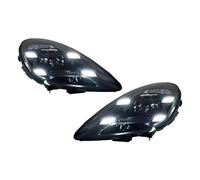 2 pièces de phares de voiture Compatible Pour Porsche 718 Cayman Boxster 2016 - 2023, lampe frontale Cayman, lentille de projecteur Drl, accessoire automobile(Halogen,Have AFS)