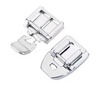 2 Pièces de Pied pour Fermeture Éclair et Pied pour Fermeture Éclair Invisible, Pied-de-Biche Multifonctionnel pour Machines à Coudre Singer, Brother, Janome, Babylock à Tige Basse