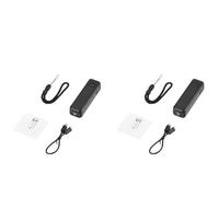 2 pièces de poignée de Batterie compacte, pour DI Osmo Pocket 3, Prise en Main, Banque d'alimentation, Chargeur Type-C pour caméra d'action, poignée légère, Accessoires pour appareils