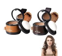 2 pièces de poudre pour la racine des cheveux, correcteur capillaire pour la densification des cheveux pour femmes et hommes, poudre pour la racine des cheveux à couverture longue durée, couverture