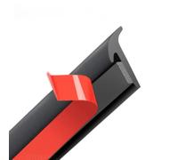 2 pièces de protection de bord de voiture 5M bord de voiture protection joint en caoutchouc T-Type protection bord de porte de protection de voiture bord de voiture pour voiture bord pare-chocs lèvre