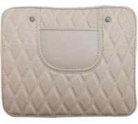 2 Pièces de Protection de Siège de Voiture pour Citroen DS3/DS3 Racing/DS3 Cabrio/DS4/DS5/DS3 Crossback/DS 4S, Protection De Dossier De Siège De Voiture Anti Saleté,A/Short-Beige