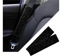 2 Pièces De Protège Ceinture Voiture,Protection Ceinture De Sécurité Anti-Friction Pour Conduite Confortable,Protection Ceinture Voiture Enfant Pour Voitures Et Sacs À Dos (Noir)