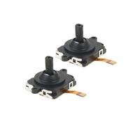 2 Pièces de Rechange 3D Analogique Rocker-Joystick Stick pour Pouce Compatible avec pour Facebook- Quest 2 VR-Controller Pièce de Réparation
