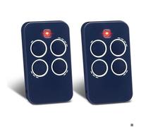 2 pièces de rechange pour télécommande Genius, 433,92 MHz pour garage 4 canaux compatible avec GENIUS ECHO TX4 433 RC,ECHO TX2 433