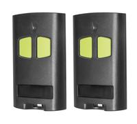 2 Pièces de Rechange Telecommande Portail TO.GO 2VA, 2 Canaux, 433.92 MHz, Compatible avec RSC2-433, TO.GO 2VA, TO.GO 4VA, Transmission à 128 et 68 bits