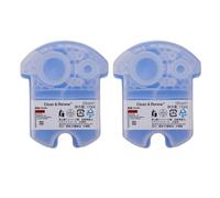 2 Pièces De Remplacement Compatibles Avec Braun Series 3/5/7/8/9 CCR4 Cleaner Fluide De Nettoyage Pour Rasoir Électrique Enlève Les Résidus Et Lubrifie Parfum De Citron