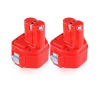 2 pièces de remplacement pour batterie Makita 12V 4,8Ah Ni-MH Compatible avec batterie Makita 12V-PA12 1220 1222 1233 1234 1235 1235F pour batterie d'outil