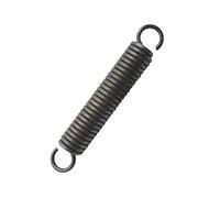 2 pièces de Ressort d'extension en acier à ressort hélicoïdal de diamètre de fil 3mm, ressort de tension de diamètre extérieur 18mm, longueur 60-300mm ressort d'expansion avec crochet, 3.0x18x300mm