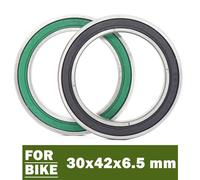2 Pièces De Roulements De Vélo, 30x42x6.5mm, 2 Pièces, Moyeu Avant Et Arrière, 30 42 6.5 Roulements À Billes