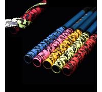 2 Pièces De Ruban De Poignée De Badminton De 1.8m, Bande De Sueur Pour Canne À Pêche, Antidérapante, Pour Raquette De Tennis