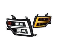 2 pièces de style de voiture for phares Pajero V93 2006-2020 V97 phare Montero V87 V95 animation de signal dynamique accessoires DRL