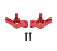 2 pièces de Support de moyeu de Bras d'articulation arrière en Alliage d'aluminium en métal pièces de Mise à Niveau pour Traxxas 4Tec 2.0 3.0 C8 1/10 RC Accessoires de Voitures (Rouge)