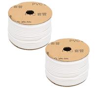 2 pièces de tubes de marquage pour noyau de fil en PVC, accessoires d’imprimante pour imprimantes à tube, gaine de protection de câble flexible et brillante avec dents (ZMY-1.5)