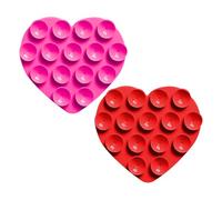 2 pièces de ventouses pour téléphone Portable, ventouses pour téléphone Portable Love, ventouses en Silicone pour étui de téléphone Portable, ventouses Multifonctions