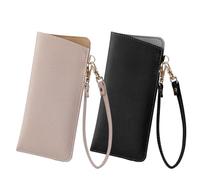 2 Pièces De Verres En Cuir Avec Lanière, Sac De Rangement Multifonction Créatif, Voyage En Plein Air Pratique, Sac De Lunettes Simple Et À La Mode.