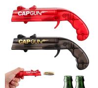 2 Pièces Decapsuleur Biere Mortier, Cap Gun Ouvre Bouteille