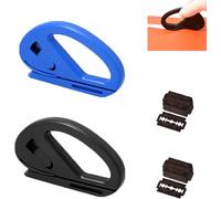 2 Pièces Découpeur De Papier Cadeau ,Coupe-Papier Cadeau Coulissant ,Mini Coupe-Papier Cadeau Pour Rouleaux De Papier ,Pour Halloween,Vacances Et Anniversaires