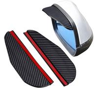 2 Pièces Déflecteurs de Pluie de Rétroviseur Latéral de Voiture pour VW T-Cross C1 I 2019-2024, Couverture de Protection de Rétroviseur Protection Contre la Pluie et la Neige