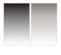 2 pièces dégradés de Couleurs Photo Studio Photographie arrière-Plan Produits Nature Morte Accessoires Prise Vue pour Photographique(Black)