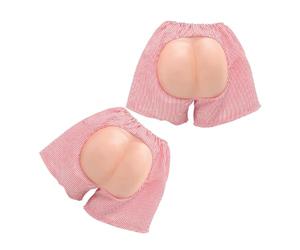 2 Pièces des Fesses des Gens Farce de Mascarade Faux drôle Costume drôle pour Hommes Short de Mariage Short Fantaisie Accessoires de Costumes drôles Chiffon