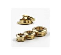2 pièces des yeux de laiton massif avec oeillets disque Accessoires Craft en cuir pour les chaussures de vêtements de poche vêtements de jeans décoration,16 x 8.5mm