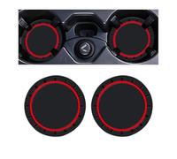 2 Pièces Dessous de Verre de Voiture, pour Seat Leon 1 Leon 2 Leon 3 Leon 5 2018-2024 Antidérapants Résistants Porte-Gobelet Caboteur Tasse pour Voyages Longs Trajets,C