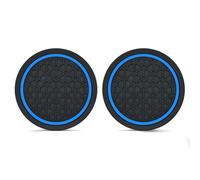 2 Pièces Dessous de Verre de Voiture, pour VW Caddy Maxi 2015-2023 2024 Antivibration Support Gobelet Voiture Dessous de Verre antidérapants Facile à Nettoyer,B