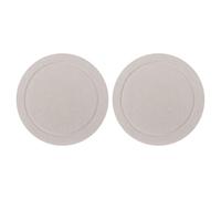 2 Pièces Dessous de Verre Ménager en Terre de Diatomée, Lot