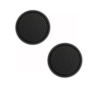 2 Pièces Dessous de Verre Voiture pour Accord 9.Generation 2014-2017, Antidérapants sous-Verres, Facile à Nettoyer Tapis Gobelet Accessoires,A/Black