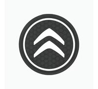 2 Pièces Dessous Verre Voiture pour Citroen SpaceTourer M 2016-2024, Voiture Caboteur Tasse Insert Doublure Porte Gobelets sous Verre Antidérapants