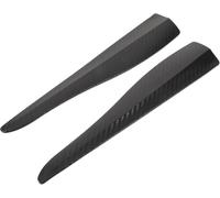 2 Pièces Diffuseur de Pare-Chocs Avant pour Jaguar F-Pace 2015-2020, Spoiler Lèvre de Canard Séparateur d'angle Protecteur Dynamique de Carrosserie, 28cm