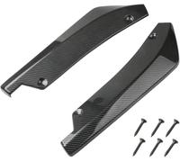 2 Pièces Diffuseur Pare-Choc Arrière pour Mini Cooper F55 2015-2024 2025, Lame Spoiler Aspect Fibre de Carbone, Splitter Aérodynamique Sport