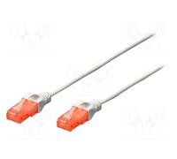 2 pièces DIGITUS DK-1512-005/WH Patch cord