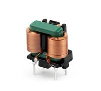 2 pièces d'inducteurs de mode commun, inducteurs de filtre en fil de cuivre plat à courant élevé, bobines d'anneau magnétique à aiguille droite 2MH 5MH 8MH(10MH 5A SQ1918 V)