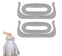 2 Pièces Dispositif de Levage,Anse en Plastique,pour Courses en Plastique,acs en Plastique Avec Poignées,Support de sac D'épicerie,Confortable Porte Sac D'épicerie pour Home Courses Sacs Porte