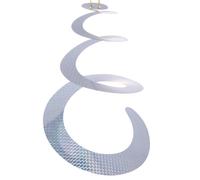 2 Pièces Disque Réfléchissant Anti-Oiseaux Rotatif en Plastique | Effet Lumineux Dissuasif, Usage sur Cultures et Espaces Extérieurs, Simple à Installer, pour Oiseaux
